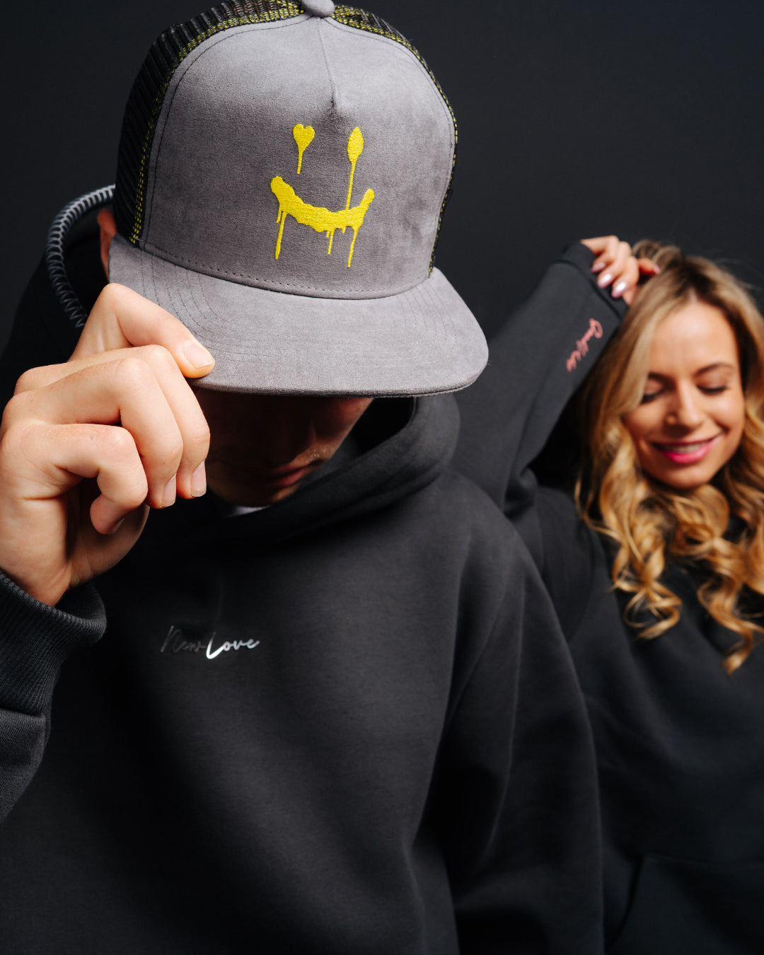 Truckercap NEWLOVE - grey