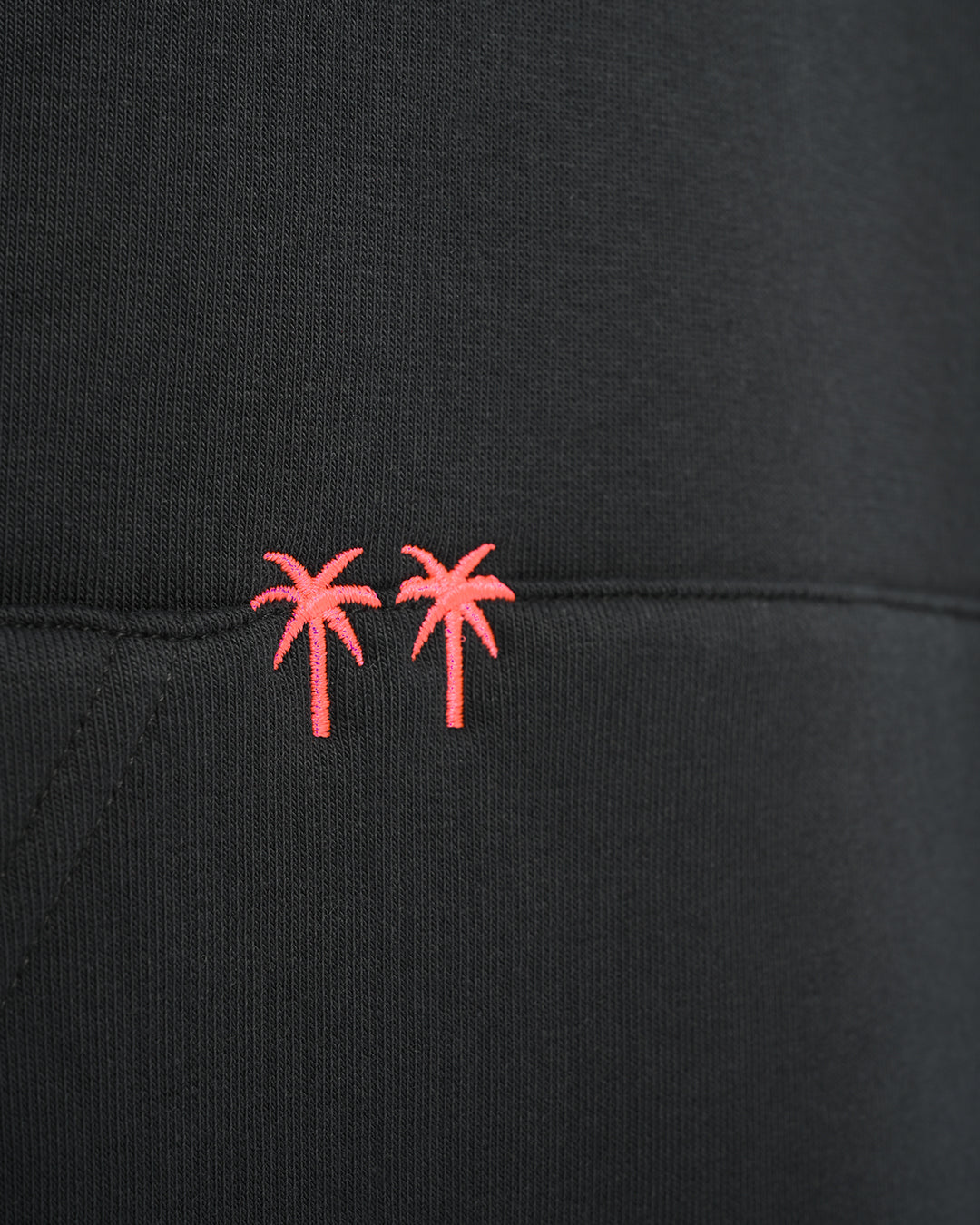 Washedblack hoodie pink!